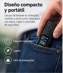 DrinkSafe™ – Alcoholímetro Digital Portátil